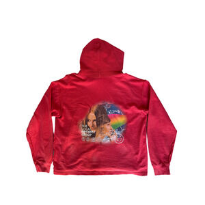 Madhappy Local Optimist Group Red Hoodie – Size XL